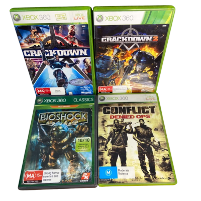 Bundle of 4 XBOX 360 Games 