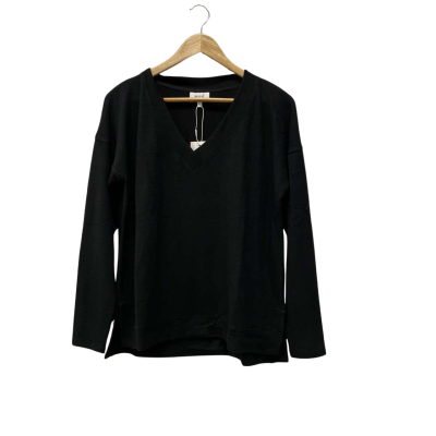 Seed Heritage Womens  Size S V-Neck Jumper Black  