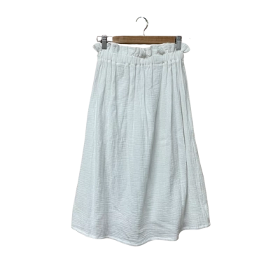BNWT Seed Heritage Womens Size 8 White 100% cotton Skirt