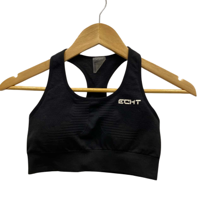 Echt Women's Sports Bra Size S Black  