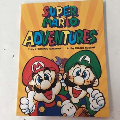 Super Mario Adventures by Kentaro Takekuma graphic novel book