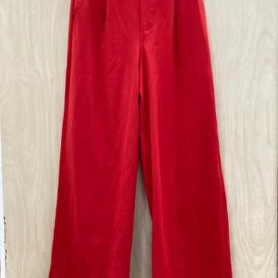  Womens  Size S High Waisted PantsRed  15