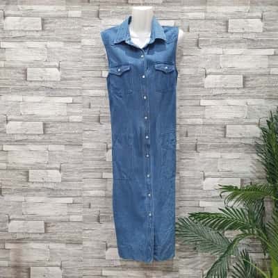 R.M. Williams Womens  Size 16 Denim Dress Blue 