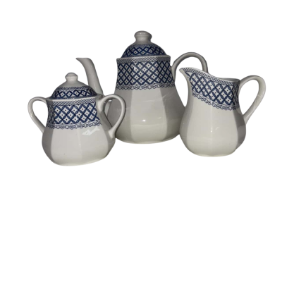 Royal Staffordshire Liberty Teapot, Milk jug and Sugar Pot