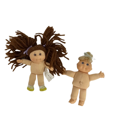 2 Cabbage Kids Dolls