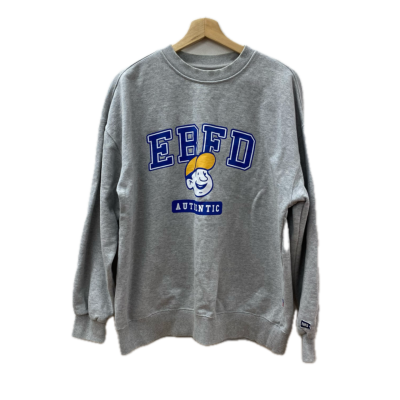 Ebbets Field Mens Jumper Size L Blue / Grey 