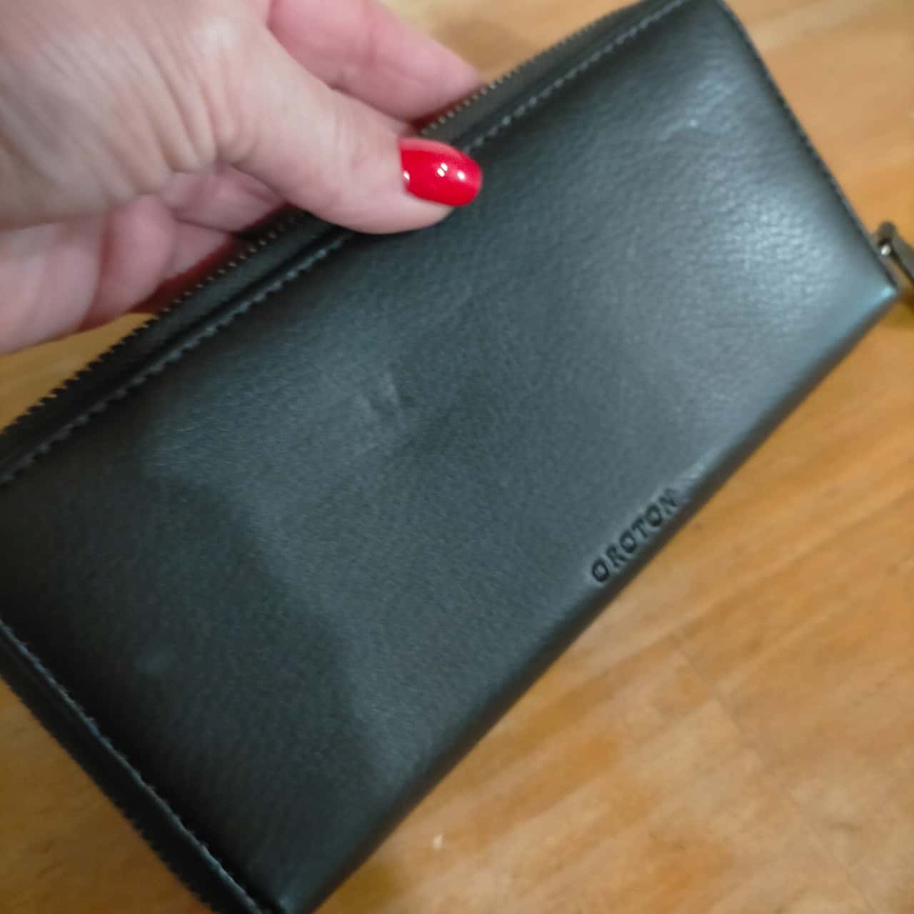 AS NEW Oroton Brown Leather Purse(s)