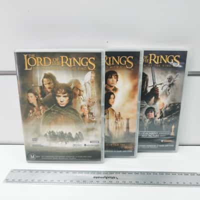 LOTR DVD Bundle PreOwned Trio 
