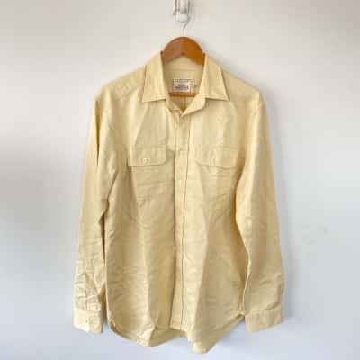 R.M. Williams Beige Long Sleeve Shirt Size M 