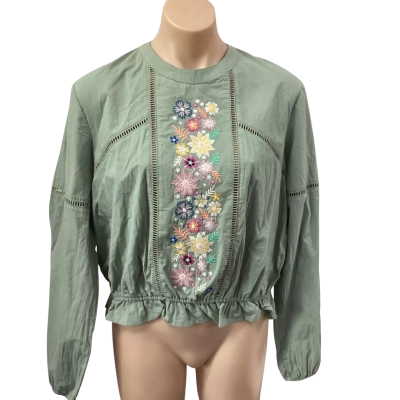 Wrangler Women’s size 10 Ryleigh Long Sleeve Blouse