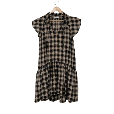 Zoe Kratzmann Size 2 Gingham Dress With Slip