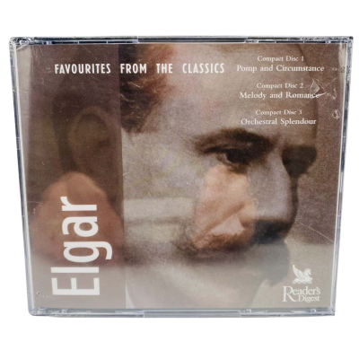 Elgar Favourites From The Classics 3 Disc CD Sealed
