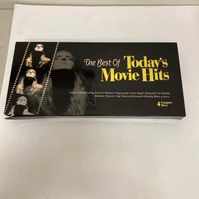 The Best Of Today’s Movie Hits 4 Compact Discs.