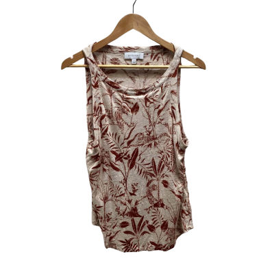 Witchery Womens  Size L Brown/ Beige Pattern Top