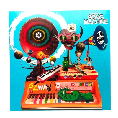 Gorillaz – Song Machine Season One Limited Edition, Yellow Transparent Vinyl Album Released 2020 In Mint Condition