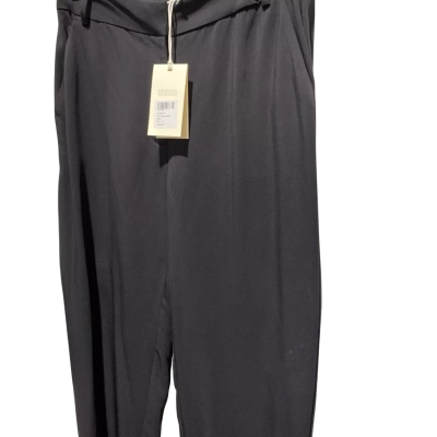 MAX Womens  Size 10 High Waisted Classic Pants / Straight Leg Pants Black  