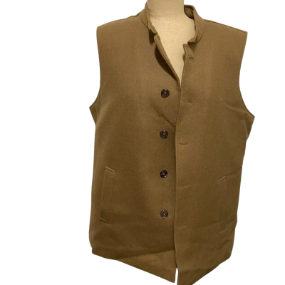 Flannel Womens  Size L Beige vest