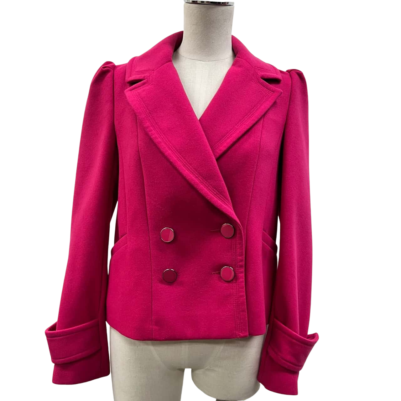 Forever New Hot Pink DoubleBreasted Jacket(s)