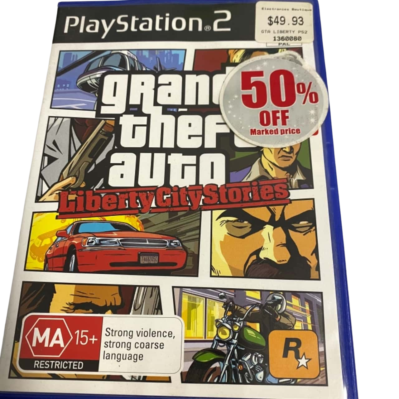 PS2 Grand Theft Auto Liberty City Stories(s)