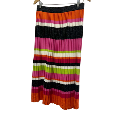 Gorman Womens Size 10 Midi Skirt Colourful Striped 