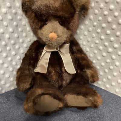 Rare Russ Sienna 7” Teddy Bear Plush Brown