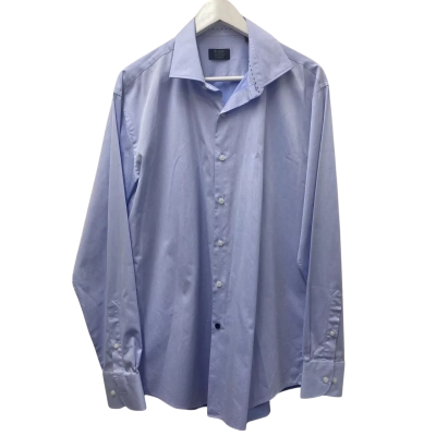 Van Heusen Mens  Size 43 Business Shirt Blue 