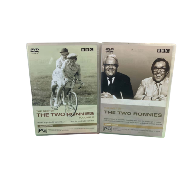 The Best Of The Two Ronnies Volume 1 & 2 DVDs