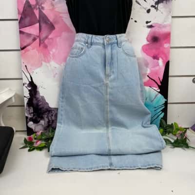Brand New - Blake Denim Maxi Skirt (Size 8)