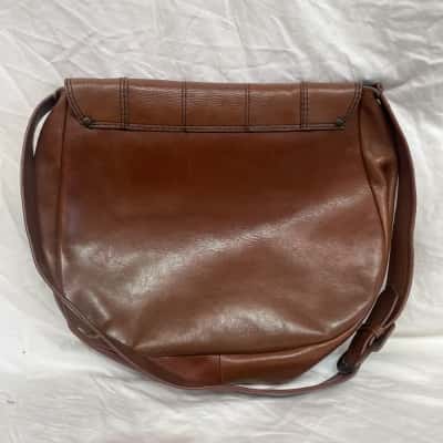FAIGEN Shoulder Bag Brown Genuine Leather