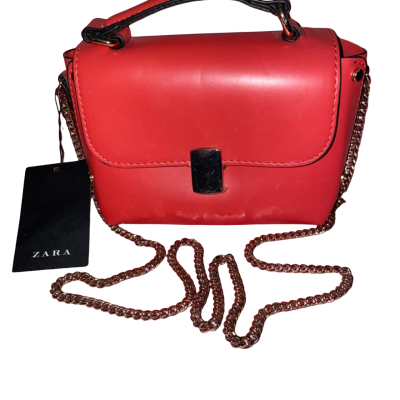Zara Women's Orange / Pink Colour with Gold Strap