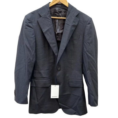 BNWT Suit Supply Mens Size 38 Grey Wool Suit Jacket