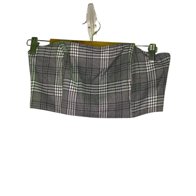 SABO skirts Womens  Size M Cropped Top / Sleeveless Top Black  / Checked / Grey / White 