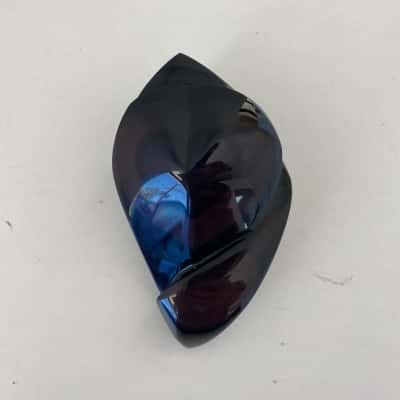 Purple Heart Crystal Paperweight By Hecho En Mexico