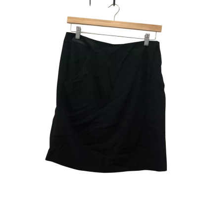 Coast  Womens  Size 12 Midi Skirt Black  