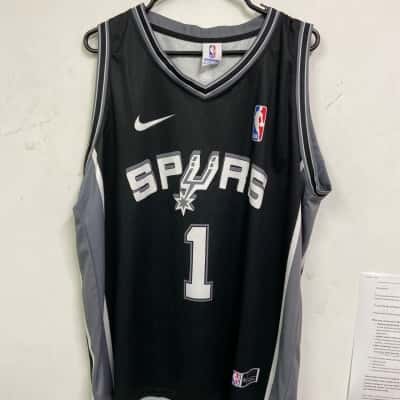 NBA Mens  Size 3XL Jersey Black  / Grey 