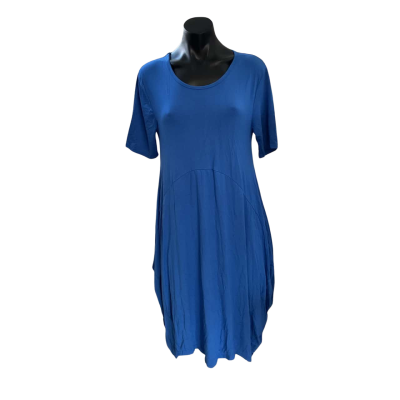 Estt.22  Womens  Size S Casual Dress Blue 