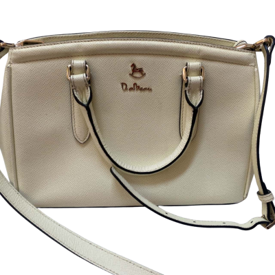  Womens D. a beau Handbag Cream 