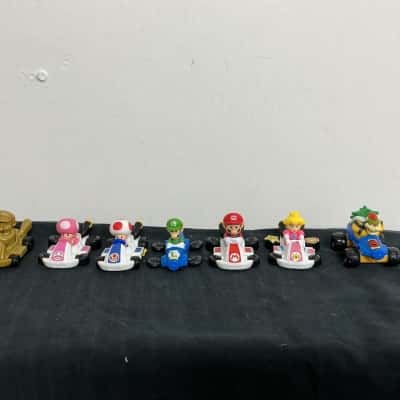 Set of Mario Kart Character Collectable Toys 