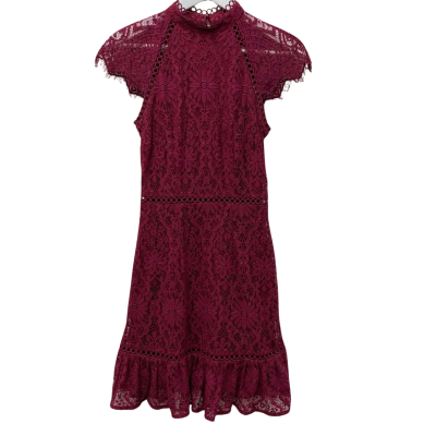 Portmans Womens Size 6 Midi Dress Maroon 