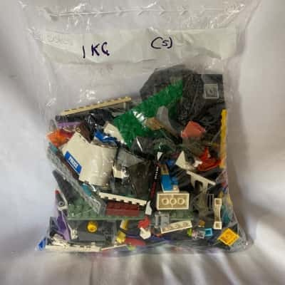 LEGO BUNDLE (5) Loose Bricks Parts Pieces 1.0kg 1000g