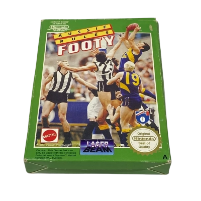 Aussie Rules Footy 1991 NES W/ Instructions