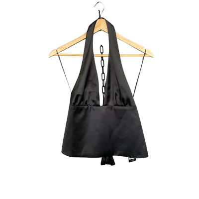 Lioness Black Only halter neck top Women's size 10