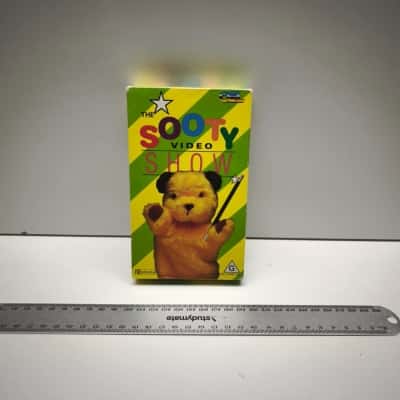 Vintage The Sooty Video Show Betamax Tape Cassette CEL Thames PAL Collector Rare