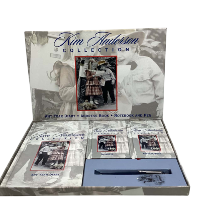Kim Anderson collection diary address notebook  & pen