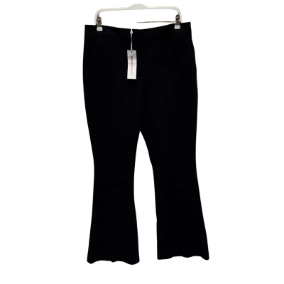 BNWT Rebecca Vallance Womens "Evelyn" Flute Pants Black Size 16 RRP $499.00