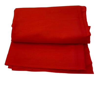 Red Thin Cotton Fabric 200 x 110 cm        Fab4