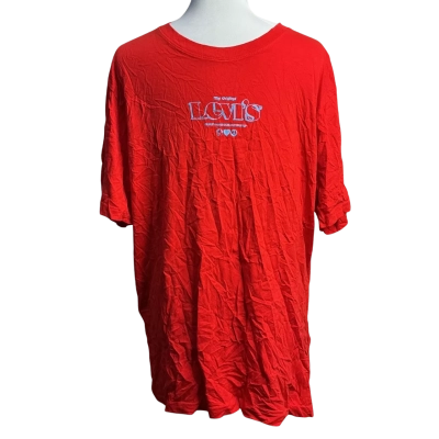 Levi's Womens  Size L T-shirts Red 