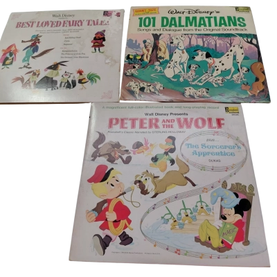 Disney Vinyl Records 