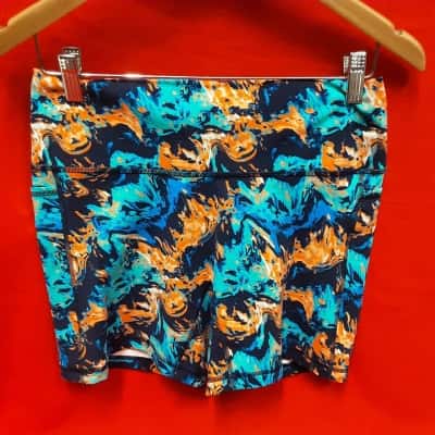 LSKD Womens  Size L Bike Shorts Multicoloured 