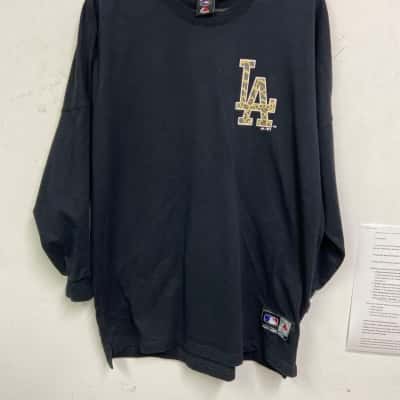 Majestic Unisex  Size L Pullover Animal print / Black  